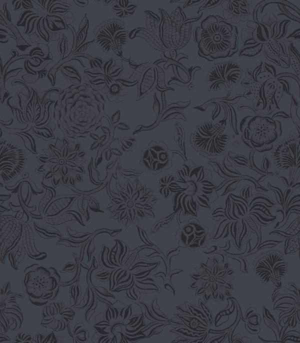 Rustic Flower Navy