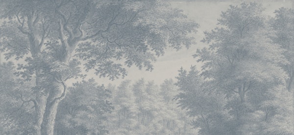 Leafy Forest Blue