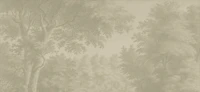 Leafy Forest Olive papiers peint