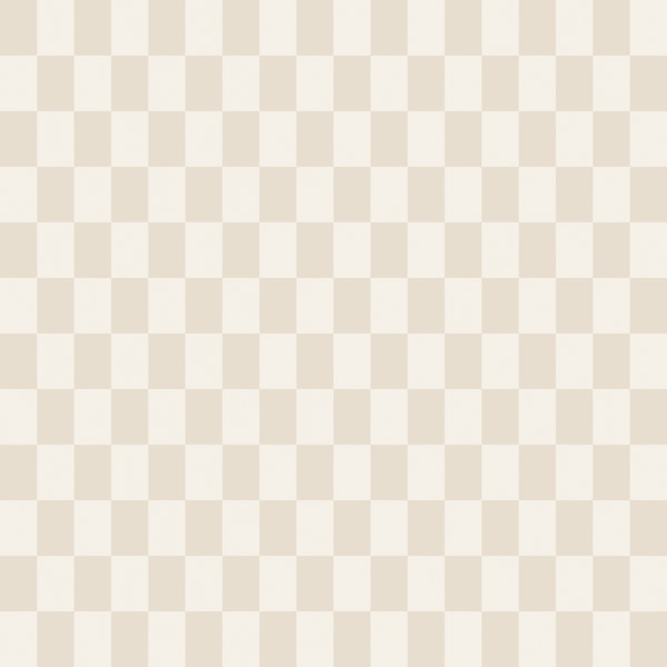 Warm Ivory Beige Checker Rectangles