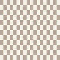 Taupe Cream Checker Tiles tapete