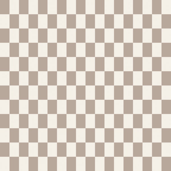 Taupe Cream Checker Tiles