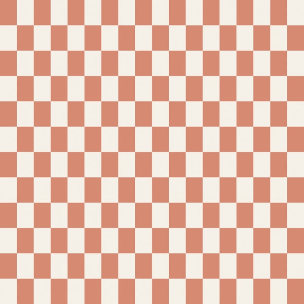 Midcentury Checkered Wall Style
