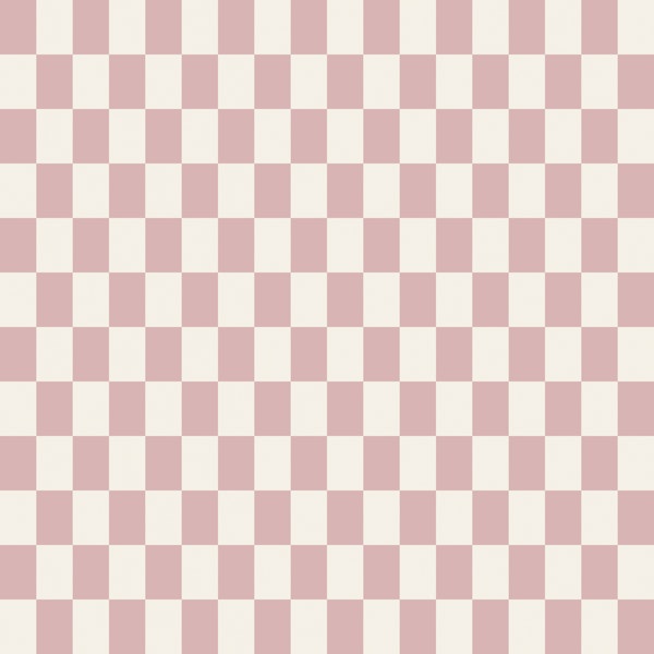 Candy Blush Check Pattern