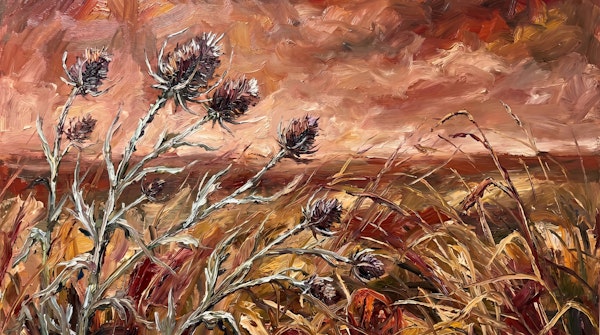 Autumn Thistle Meadow
