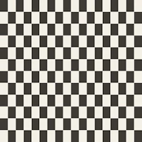 Modern Black White Checkered tapete