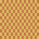 Retro Mustard Terracotta Checker