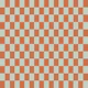 Mid Century Checker Terracotta