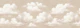 Fluffy White Clouds On Sand