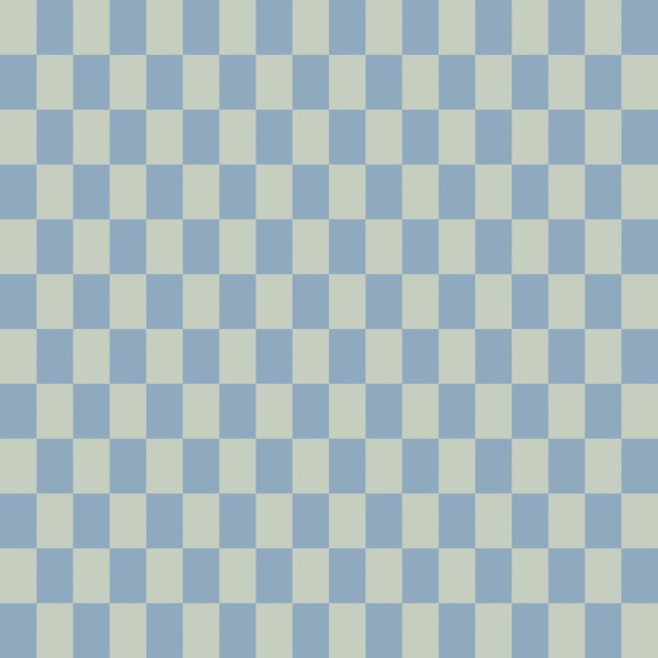 Soft Blue and Sage Checks