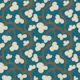 Vintage Blossom Vines Teal