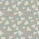 Sage Blue Floral Vine