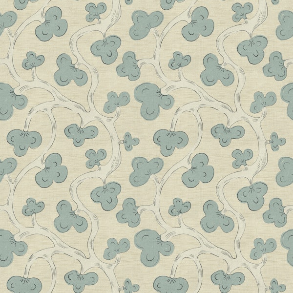 Soft Blue Flower Vines