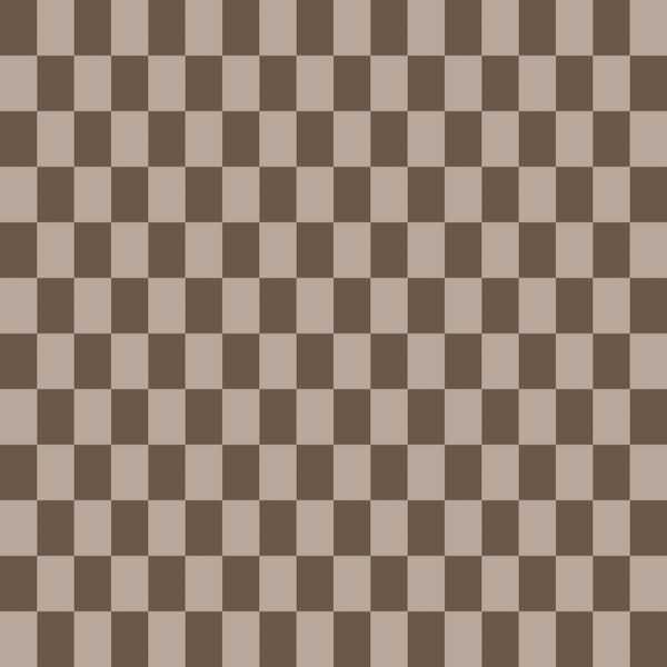 Taupe Cocoa Checker Rectangles