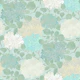 Vintage Hydrangea Garden in Aqua Mint Sage