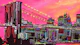 Brooklyn Bridge Neon Cityscape