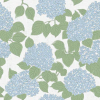 Blue Hydrangea Bloom Garden tapeta