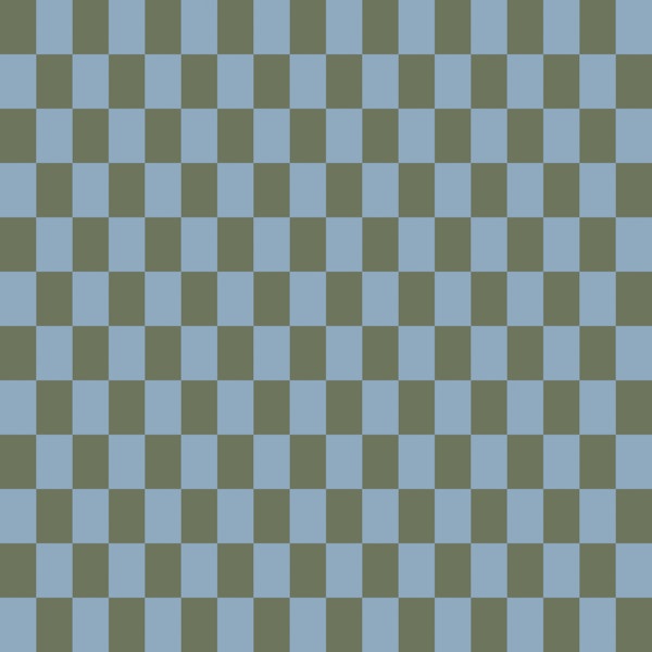Scandinavian Check Blue Green
