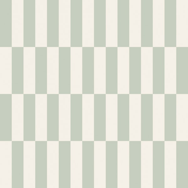 Vintage Sage Stripe Grid