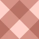 Terracotta diagonal gingham
