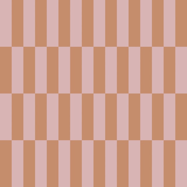 Soft Pink Tan Checkered