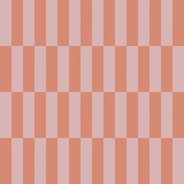 Retro Peach Pink Rectangles