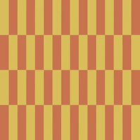 Terracotta Mustard Geometric tapeet