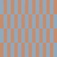 Muted Blue Clay Block Check tapeet