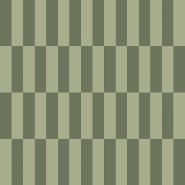 Olive and Sage Checkers