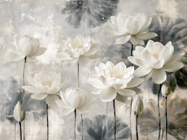 White Lotus Blossom Serenity