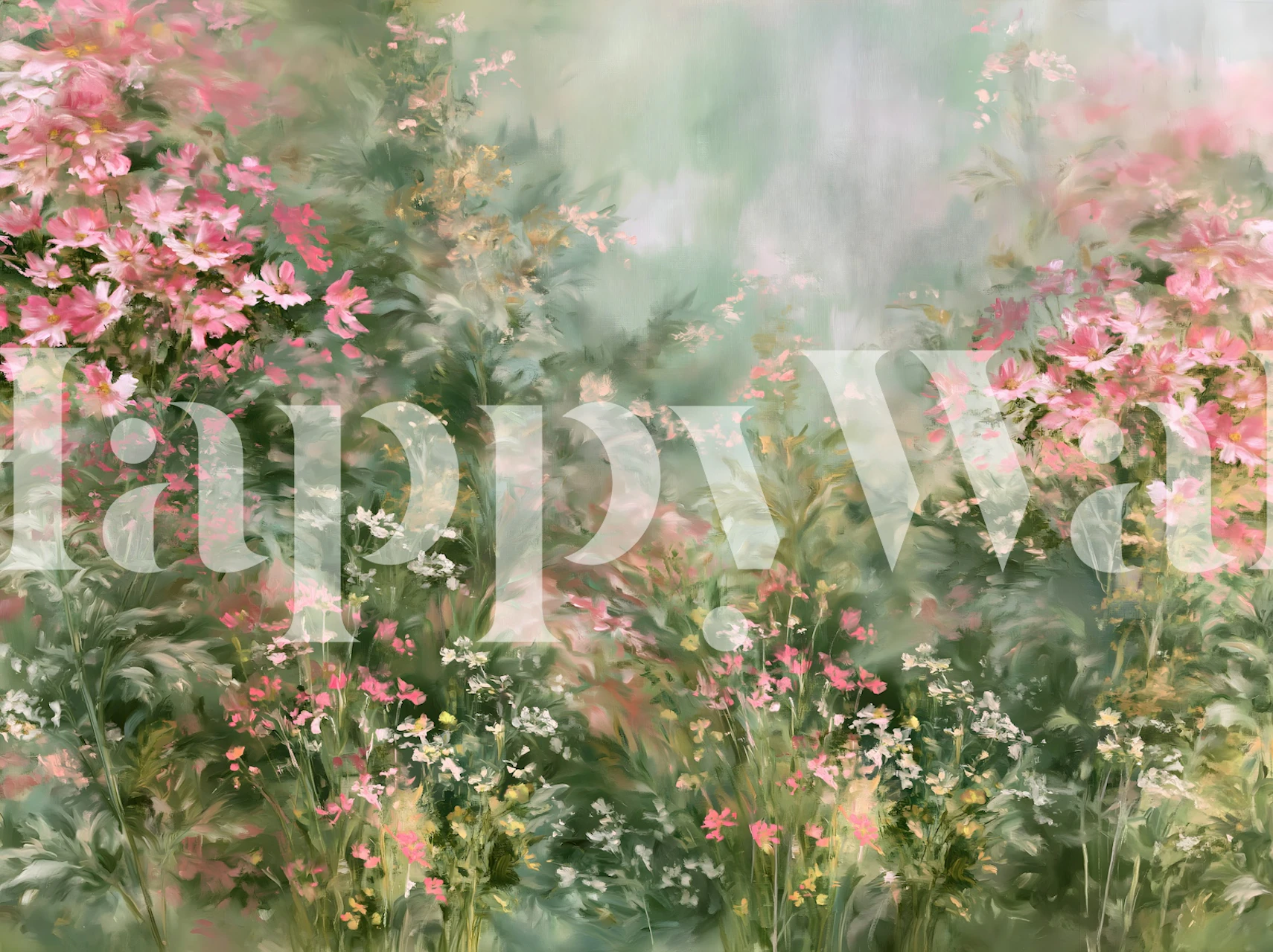 Soft Focus Wildflower Meadow papel de parede