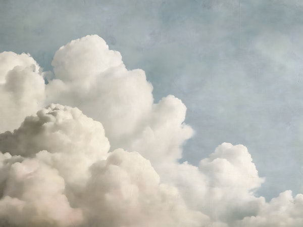 Dreamy Cloudscape Blue