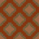 Rust Terracotta Geometric