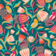 Magic Garden teal