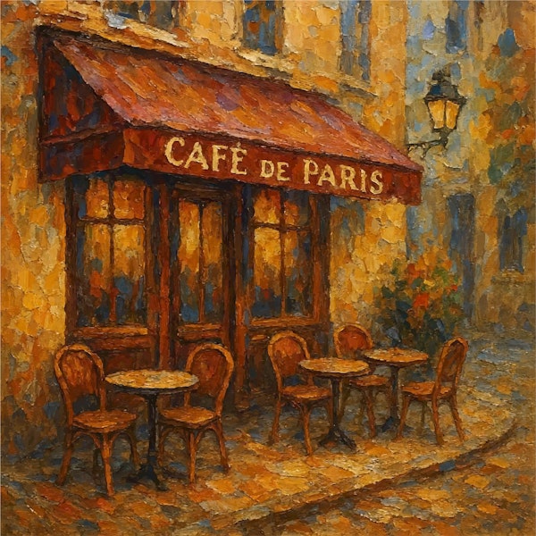 Vintage Paris Cafe