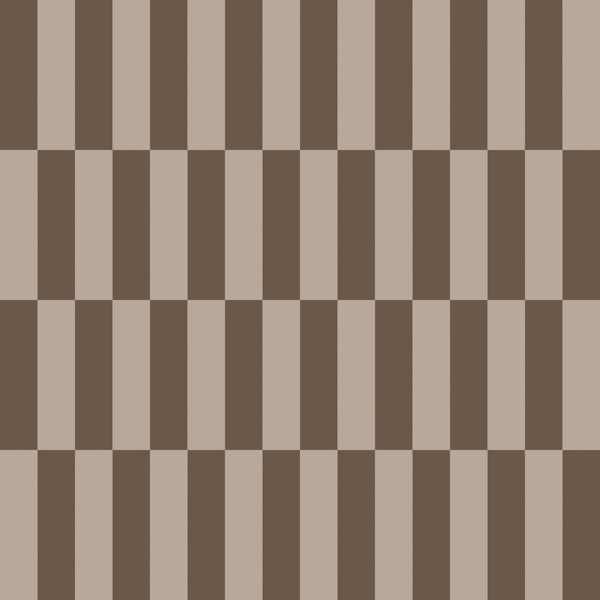 Retro Brown Checker Pattern