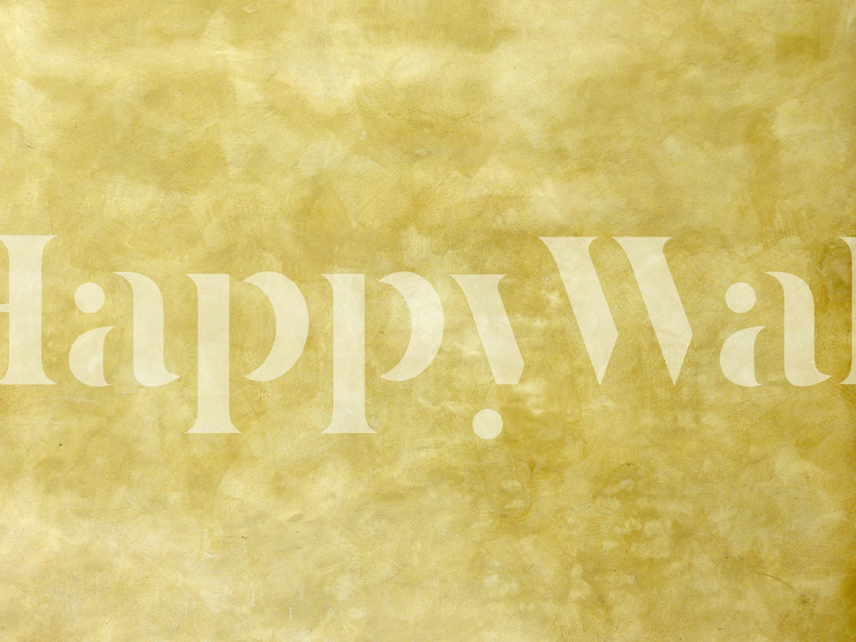 Warm Ochre Plaster Texture tapete