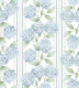 Soft Blue Pale Sage Hydrangea Ticking