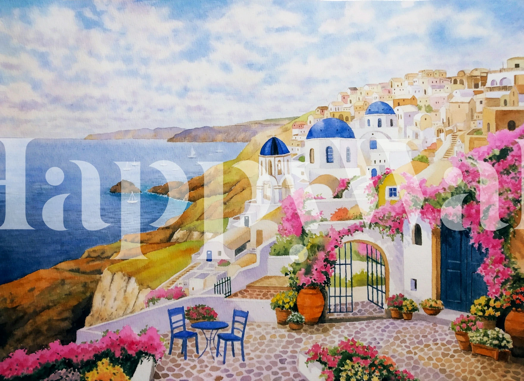 Vibrant Coastal Getaway tapeta