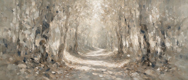 Taupe Greige Forest Oasis