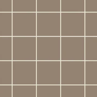 Minimal Squares Tile - Taupe and Cream behang