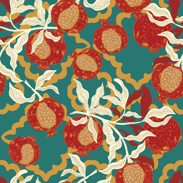 Pomegranate Delight Art