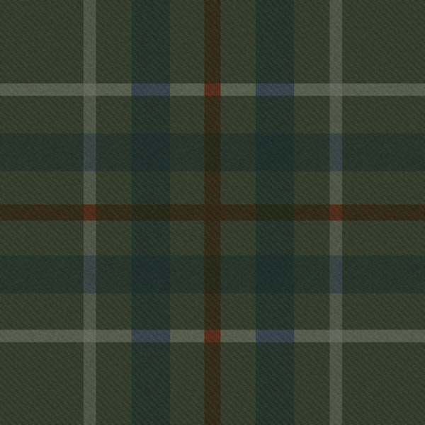 Forest green tartan plaid checks
