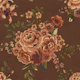 Vintage heritage florals - brown