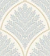 botanical arches - dusty blue bronze