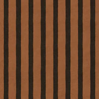 Terracotta striped wall for bedroom tapet