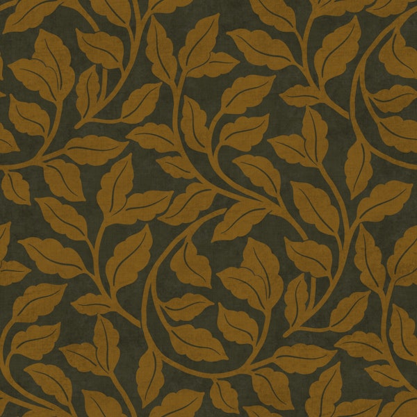Olive Green Leaf Vine Trellis