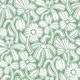 Funky Floral - Green inverted