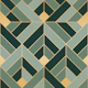 Art Deco Tiles in Sage Green