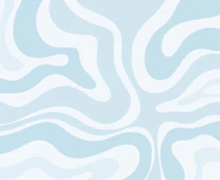 Retro Modern Liquid Swirl in Pale Powder Blue tapeta